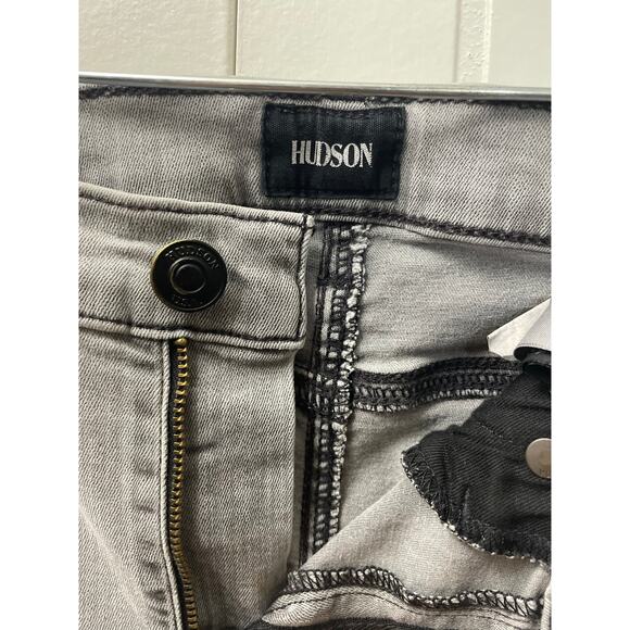 Hudson Natalie Light Grey Womans Skinny Jeans size 28 - Picture 3 of 7